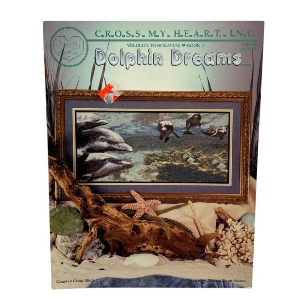 Dolphin Dreams Cross Stitch Pattern Wildlife Panoramas Book 3 By Cross My Heart